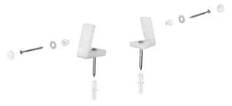 Писсуар подвод воды сзади Grohe bau ceramic 39438000