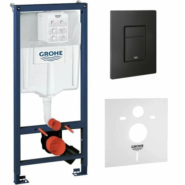 Панель смыва для писсуара, инфракрасная, суперсталь Grohe Tectron Skate 37321SD1