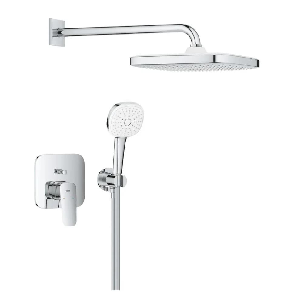 Душевая система со смесителем для душа, хром Grohe Cubeo 1053360000