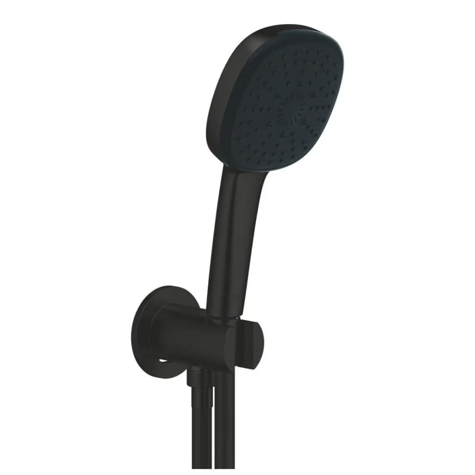 Ручной душ с держателем и шлангом, черный Grohe Tempesta Cube 110 269102433