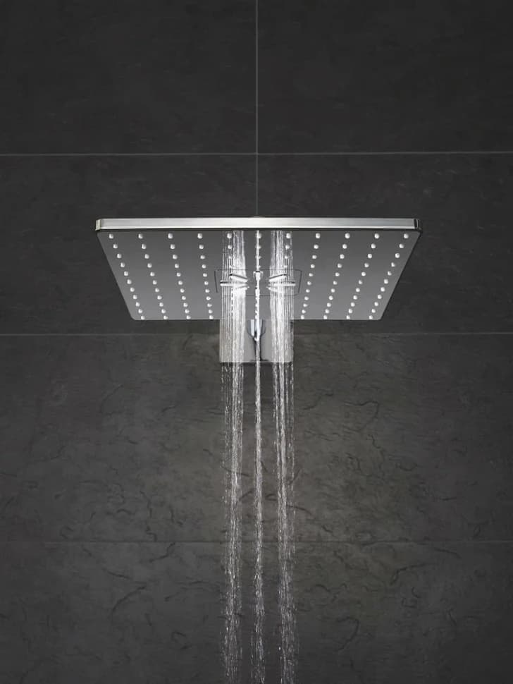 Верхний душ с кронштейном 310, 2 режима струи, хром Grohe Rainshower 310 SmartActive 26479000