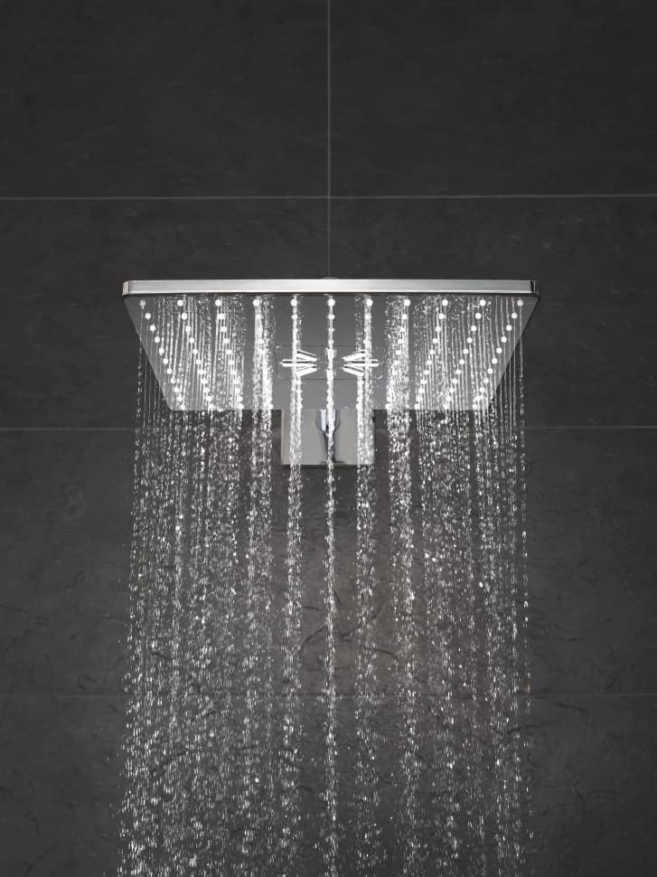 Верхний душ с кронштейном 310, 2 режима струи, хром Grohe Rainshower 310 SmartActive 26479000