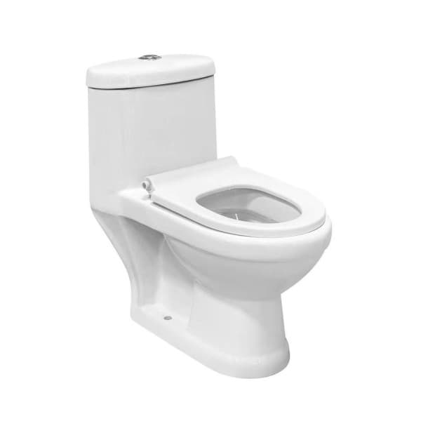Унитаз монолитный SANITECO SA-4003 белый 680X360X755