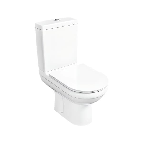 Унитаз компакт Saniteco SW-135P белый 600х360х810