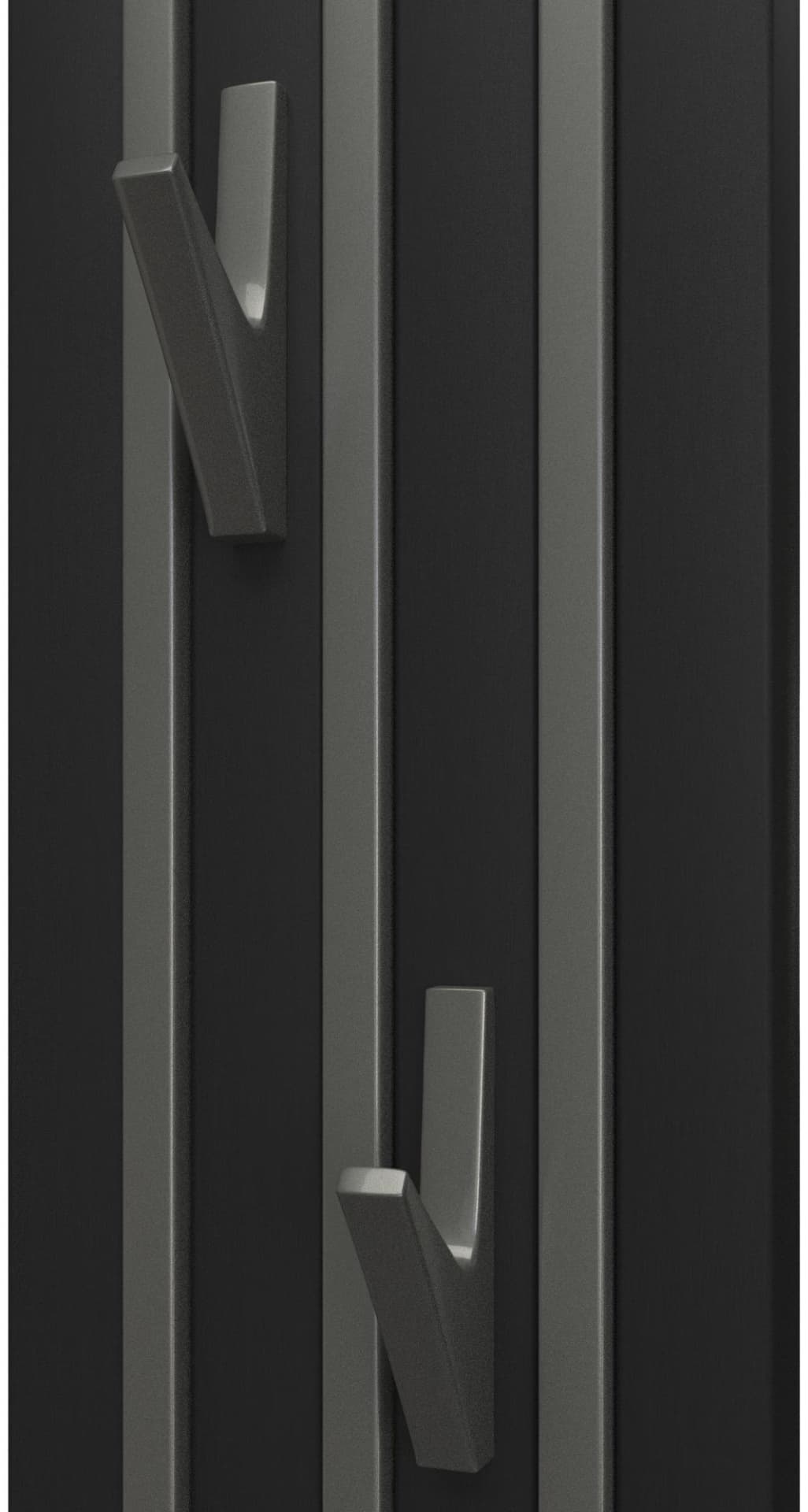 Полотенцесушитель электрический POINT PN19722BGB , I-образный 15x120 см