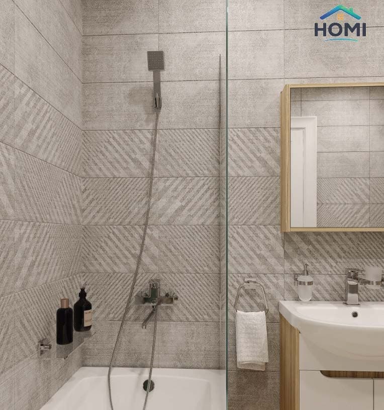 Смеситель для ванны DecoRoom MIX-B300C, латунь, цвет хром