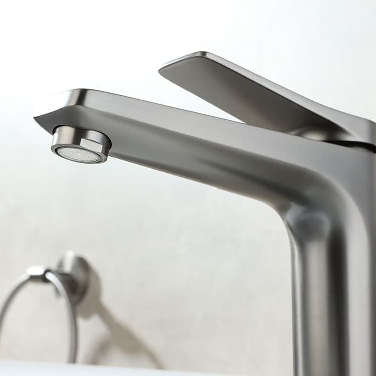 Смеситель Lemark XNORB 3706LMGM, латунь, цвет графит