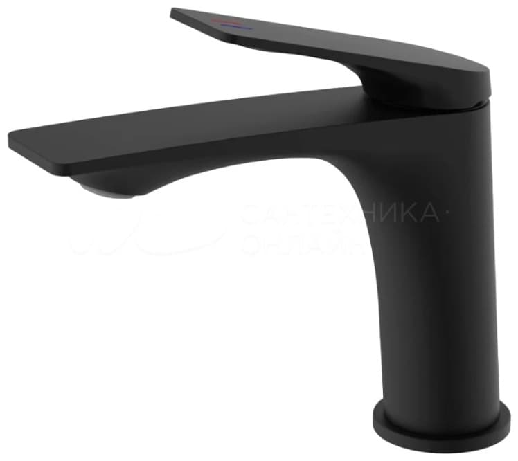 Смеситель Haiba HB108BL, латунь, цвет черный