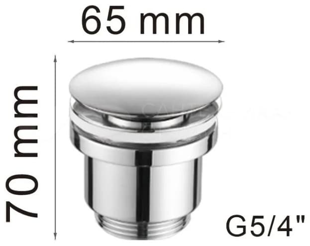 Донный клапан с переливом Haiba HB64CH 32 мм