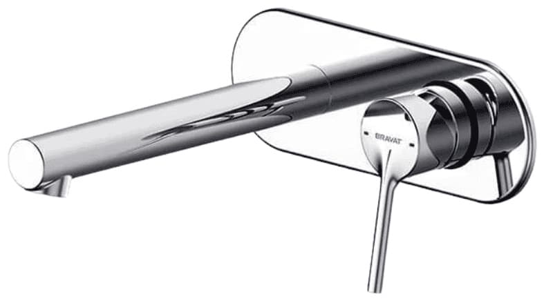 Смеситель BRAVAT P817D9, латунь, цвет хром