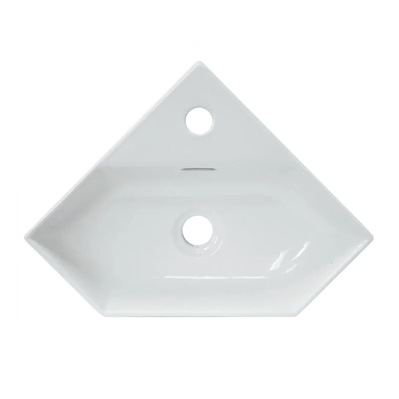 Раковина Sanita Luxe Line WB.CR/Line/35-C/WHT.G/S1, 49 см, фарфор, цвет белый