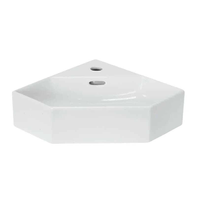 Раковина Sanita Luxe Line WB.CR/Line/35-C/WHT.G/S1, 49 см, фарфор, цвет белый