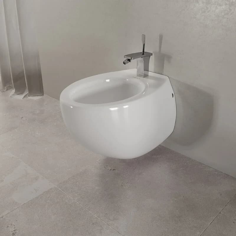 Биде Sanita Luxe Ringo BD.WH/Ringo/C/WHT.G/S1 подвесное