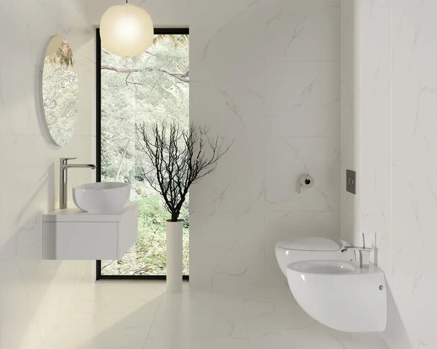Биде Sanita Luxe Ringo BD.WH/Ringo/C/WHT.G/S1 подвесное