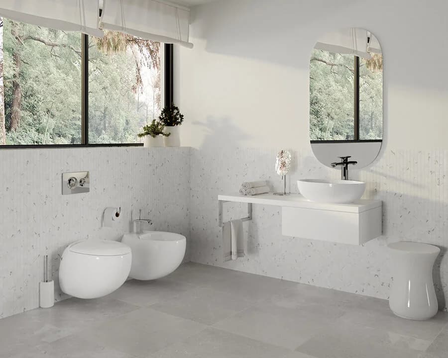 Биде Sanita Luxe Ringo BD.WH/Ringo/C/WHT.G/S1 подвесное