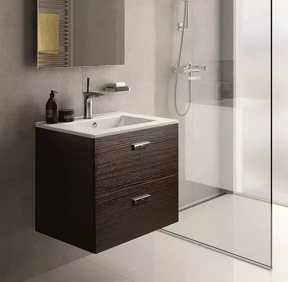 Раковина Sanita Luxe Quadro WB.FN/Quadro/75-C/WHT.G/S1 75