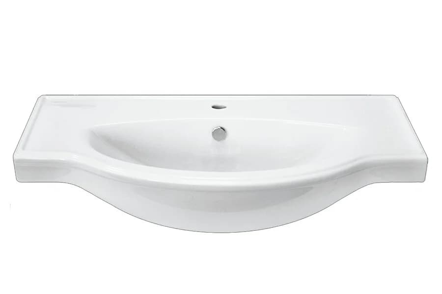 Раковина Sanita Luxe Classic 90 WB.FN/Classic/90-C/WHT.G/S1, 90 см, белая