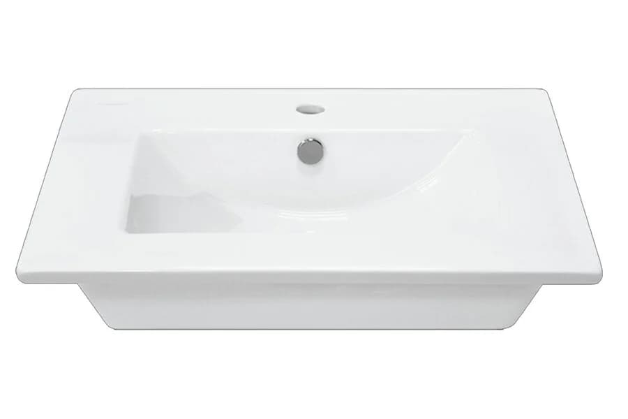 Раковина для тумбы Sanita Luxe Quadro WB.FN/Quadro/60-C/WHT.G/S1 60