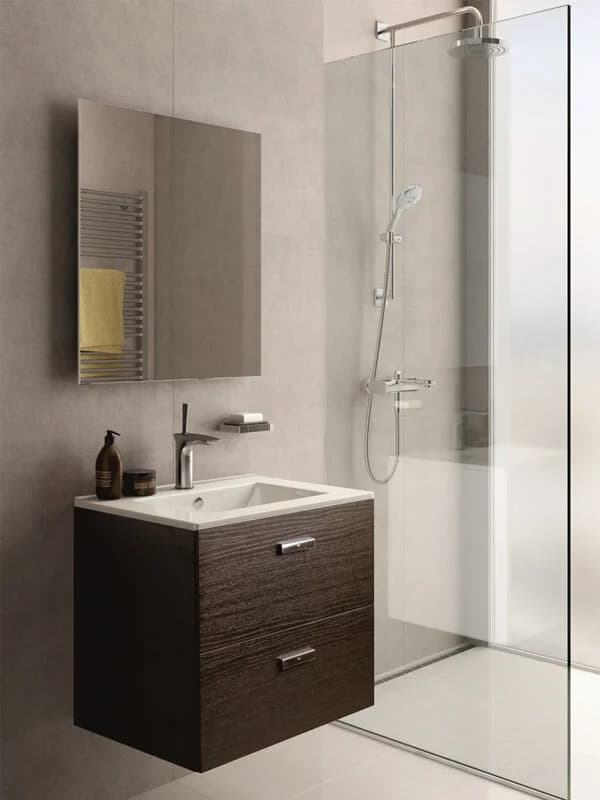 Раковина для тумбы Sanita Luxe Quadro WB.FN/Quadro/60-C/WHT.G/S1 60