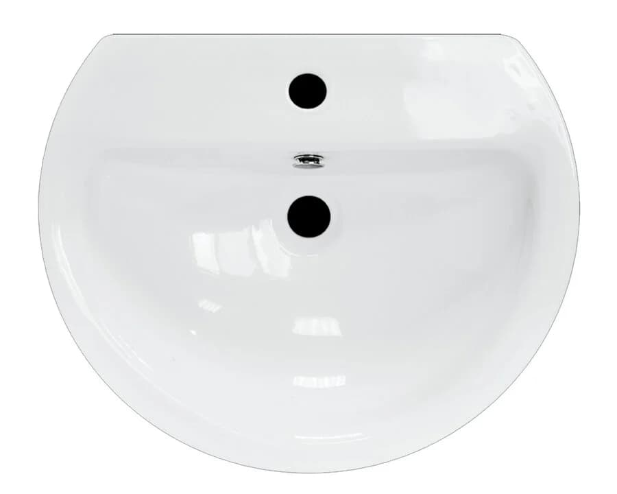 Раковина Sanita Luxe Best 55 см, WB.PD/Best/55-C/WHT.G/S1
