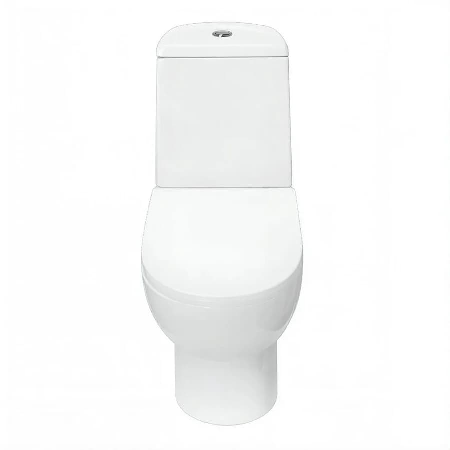 Напольный унитаз-компакт Sanita Luxe Best Comfort WC.CC/Best/2-DM/WHT.G/S1, крышка микролифт