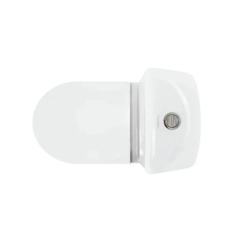 Напольный унитаз-компакт Sanita Luxe Best Comfort WC.CC/Best/2-DM/WHT.G/S1, крышка микролифт