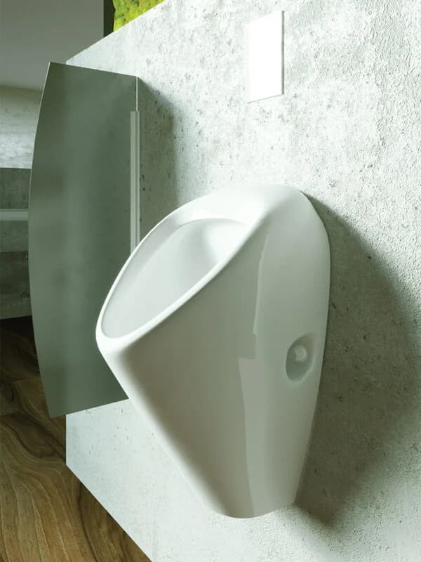 Писсуар Sanita Luxe Long подвесной белый, PS/Long/Mech/WHT.G/S1
