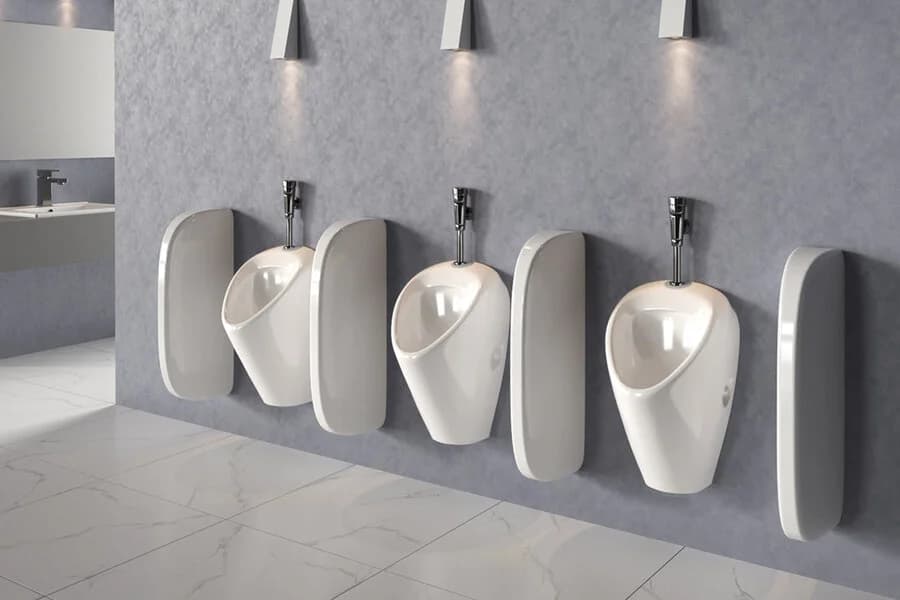 Писсуар Sanita Luxe Long подвесной белый, PS/Long/Mech/WHT.G/S1