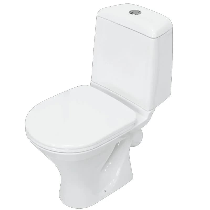 Напольный унитаз Sanita Аттика WC.CC/Attica/1-P/WHT.G/S1, крышка стандарт
