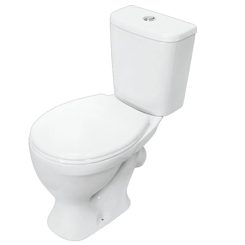 Напольный унитаз Sanita Формат WC.CC/Format/1-P/WHT.G/S1 Эконом, крышка стандарт
