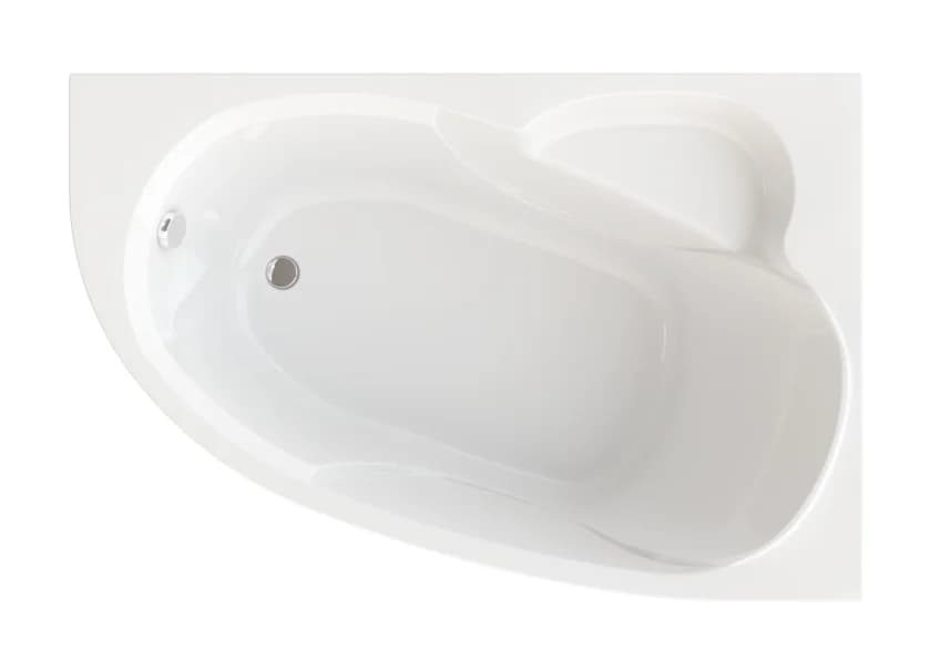 Ванна акриловая Triton OMP Кайли Щ0000048090/Щ0000048091, 150 x 100 см, левая/правая, белая