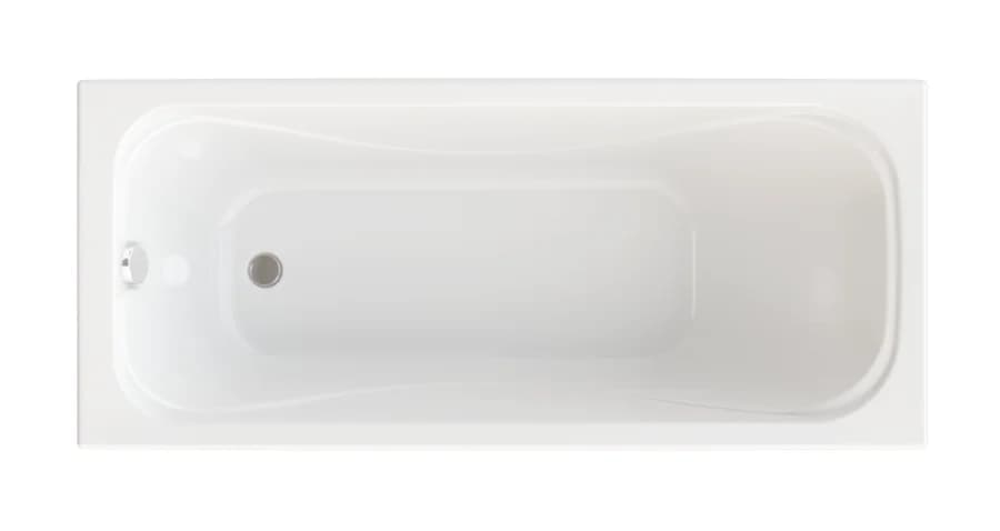 Акриловая ванна Triton Стандарт 165 Экстра 165x70 см  Щ0000017402 пристенная, белая, с каркасом
