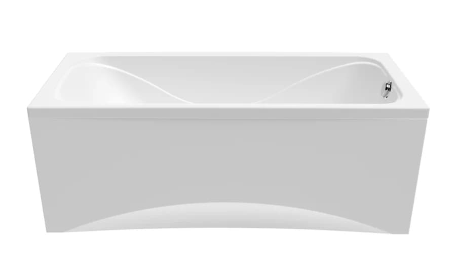 Акриловая ванна Triton Стандарт 165 Экстра 165x70 см  Щ0000017402 пристенная, белая, с каркасом