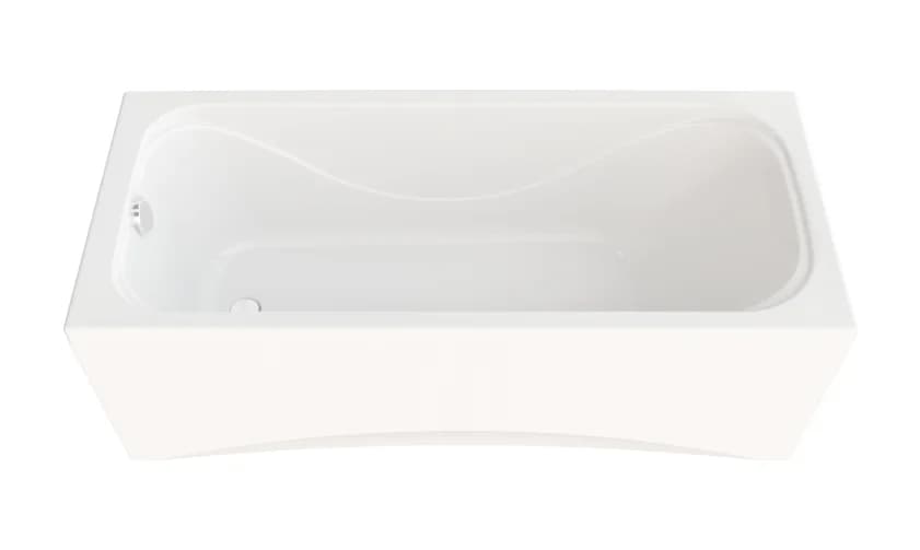 Акриловая ванна Triton Стандарт 165 Экстра 165x70 см  Щ0000017402 пристенная, белая, с каркасом