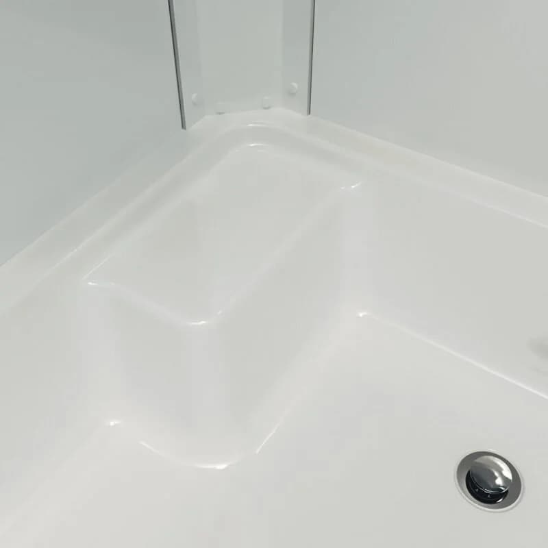 Душевая кабина Triton Коралл Щ0000061820, 120 x 80 см, поддон средний В, правая, стекло Мозаика, профиль белый