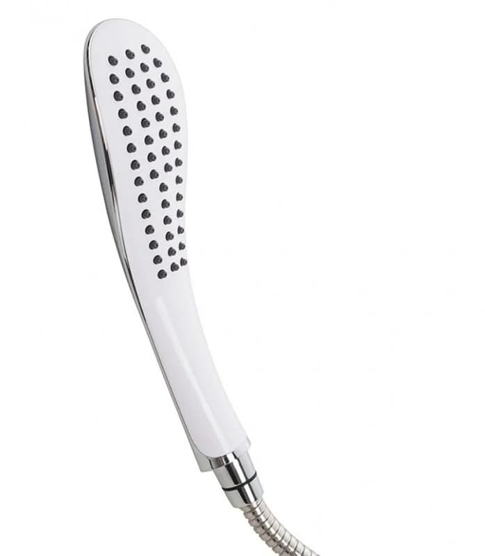 Душевая кабина Triton Топ Щ0000064609, 90 x 90 см, поддон А 17 см, стекло прозрачное, профиль, белый