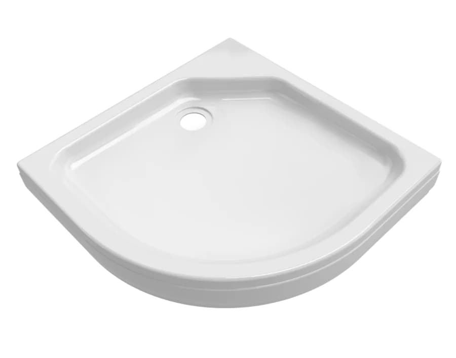 Поддон душевой Triton Щ0000038721, 88 x 88 см, ПД23 высота 17 см, четверть круга, белый