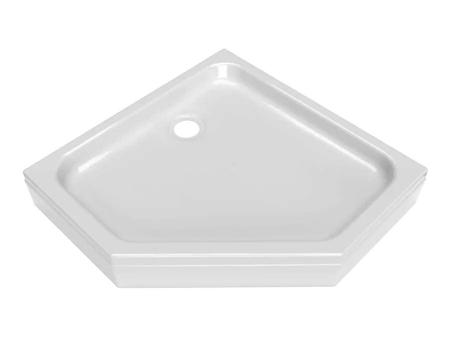 Поддон душевой Triton Щ0000052850, 90 x 90 см, ПД28 высота 17 см, пятиугольный, белый
