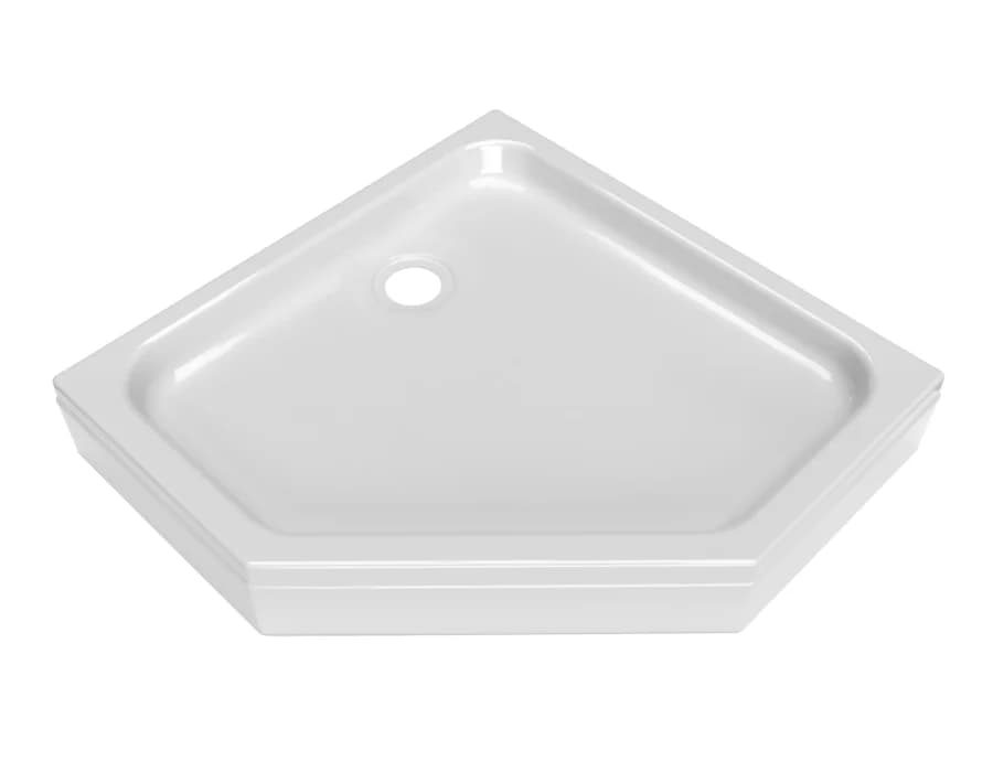 Поддон душевой Triton Щ0000056825, 100 x 100 см, ПД29 высота 17 см, пятиугольный, белый