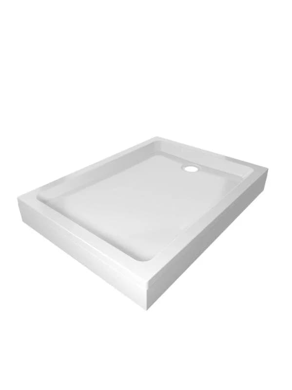Душевой уголок Triton Фикс Щ0000079225, 120 x 80 см, с поддоном, стекло прозрачное, профиль графит