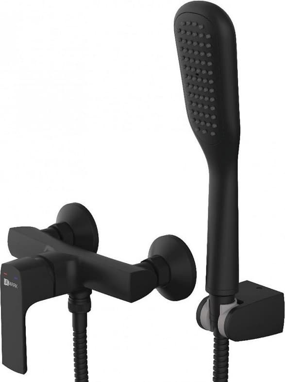 Смеситель для ванны с душем Lemark LM7203BL, однозахватный