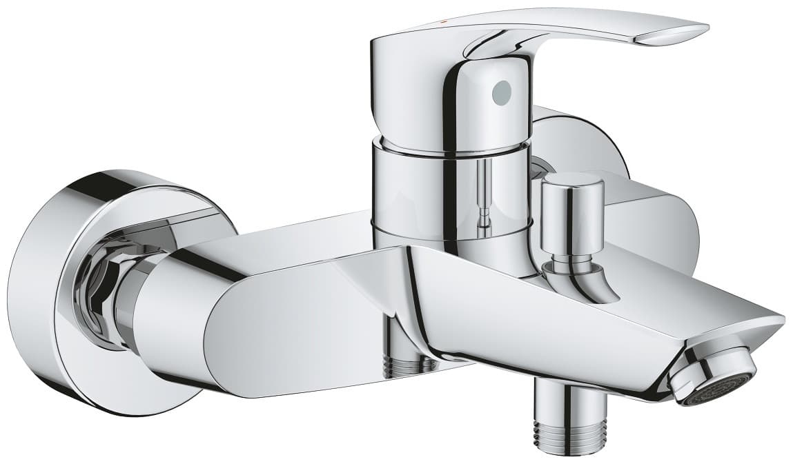 Смеситель для ванны Grohe Eurosmart 33300003, латунь, цвет хром