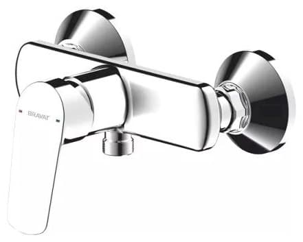 Смеситель для душа BRAVAT F9429564CP-01-ENG, однозахватный