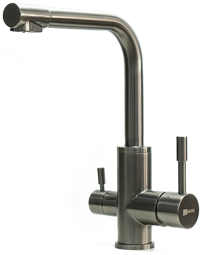 Смеситель для кухни (мойки) Lemark LM5061GMN, однозахватный