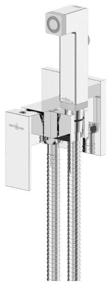 DR25061 Смеситель DecoRoom с гигиеническим душем, встраеваемый