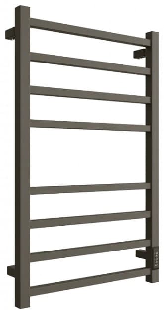 Полотенцесушитель электрический Двин L plaza neo 80/50 Графит, лесенка 50x80 см