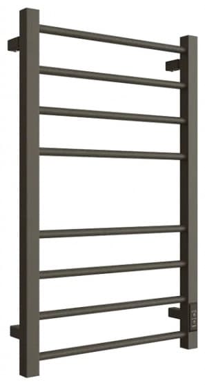 Полотенцесушитель электрический Двин S plaza neo 80/50 Графит, лесенка 50x80 см