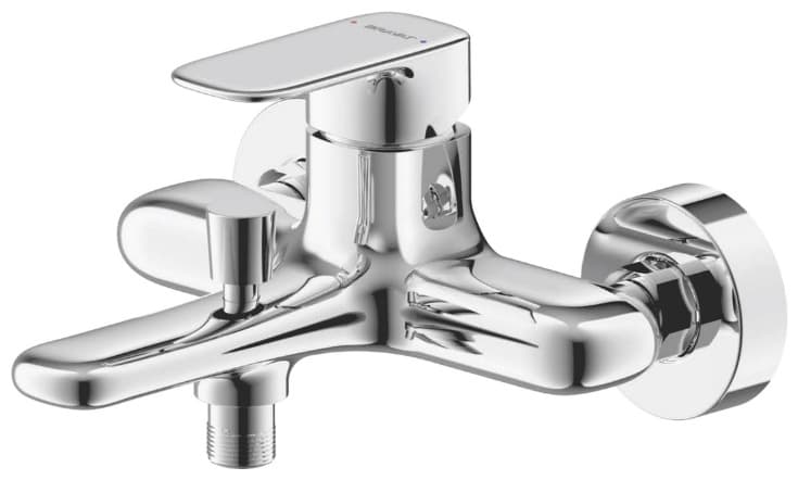 Смеситель для ванны BRAVAT Aori F6421454CP-01-ENG, латунь, цвет серебристый