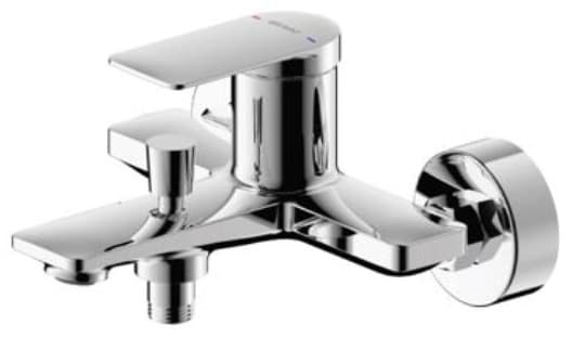 Смеситель для ванны BRAVAT Eddie F6369402CP-01-ENG, латунь, цвет серебристый
