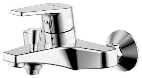 Смеситель для ванны с душем BRAVAT Line F65299C-1, однозахватный